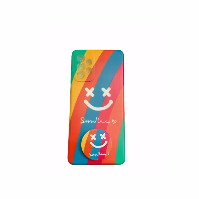 کاور مدل color88  مناسب برای گوشی موبایل سامسونگ GALAXY A72 به همراه پایه نگهدارنده
