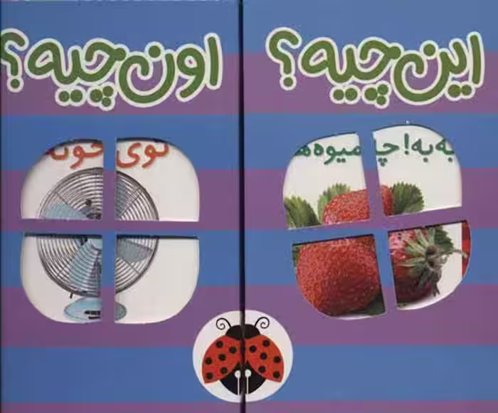 کیف کتاب این چیه؟اون چیه؟ (بنفش)،(2زبانه،6جلدی) نشر شهر قلم