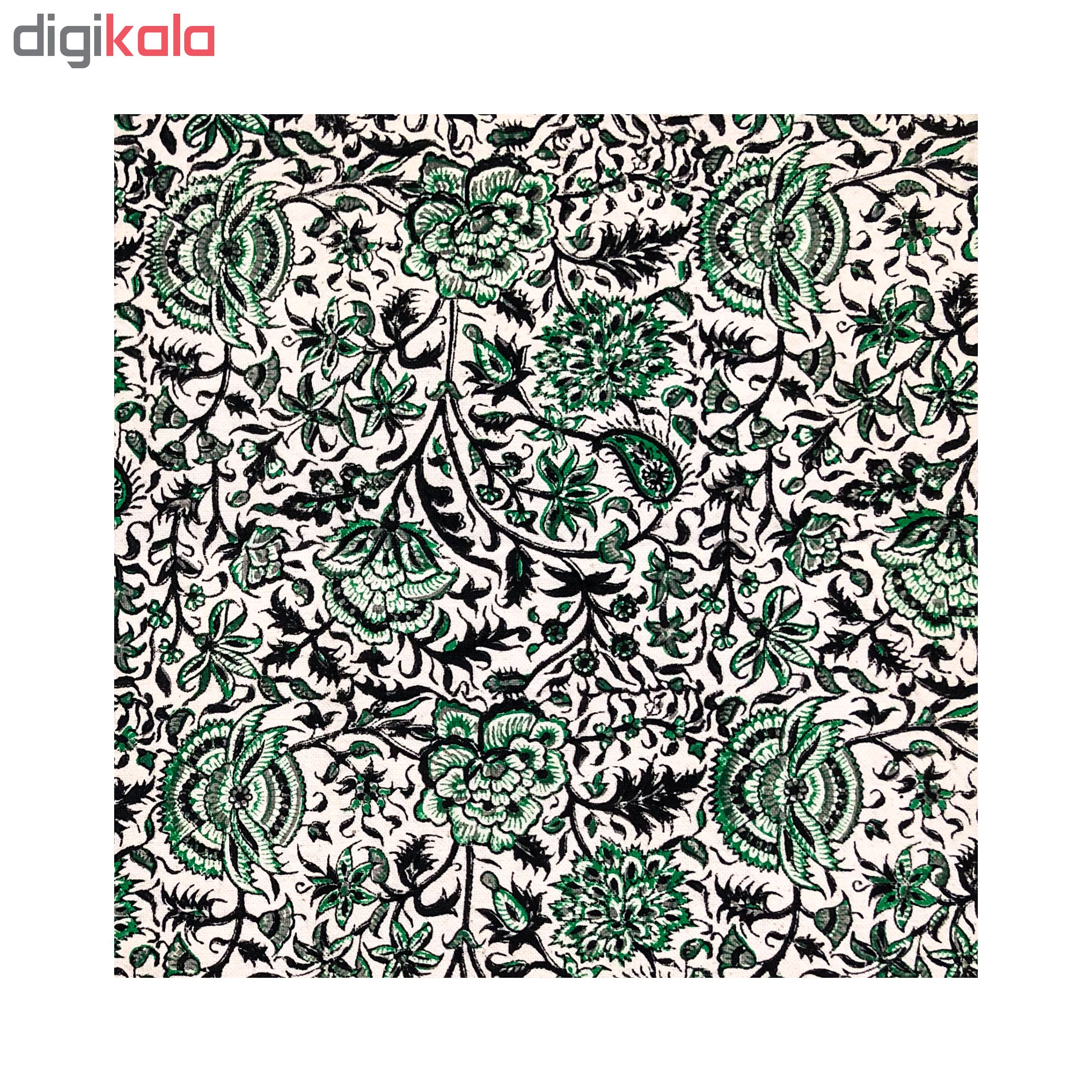 روميزي قلمكار عطريان طرح گل قاصدك مدل G267