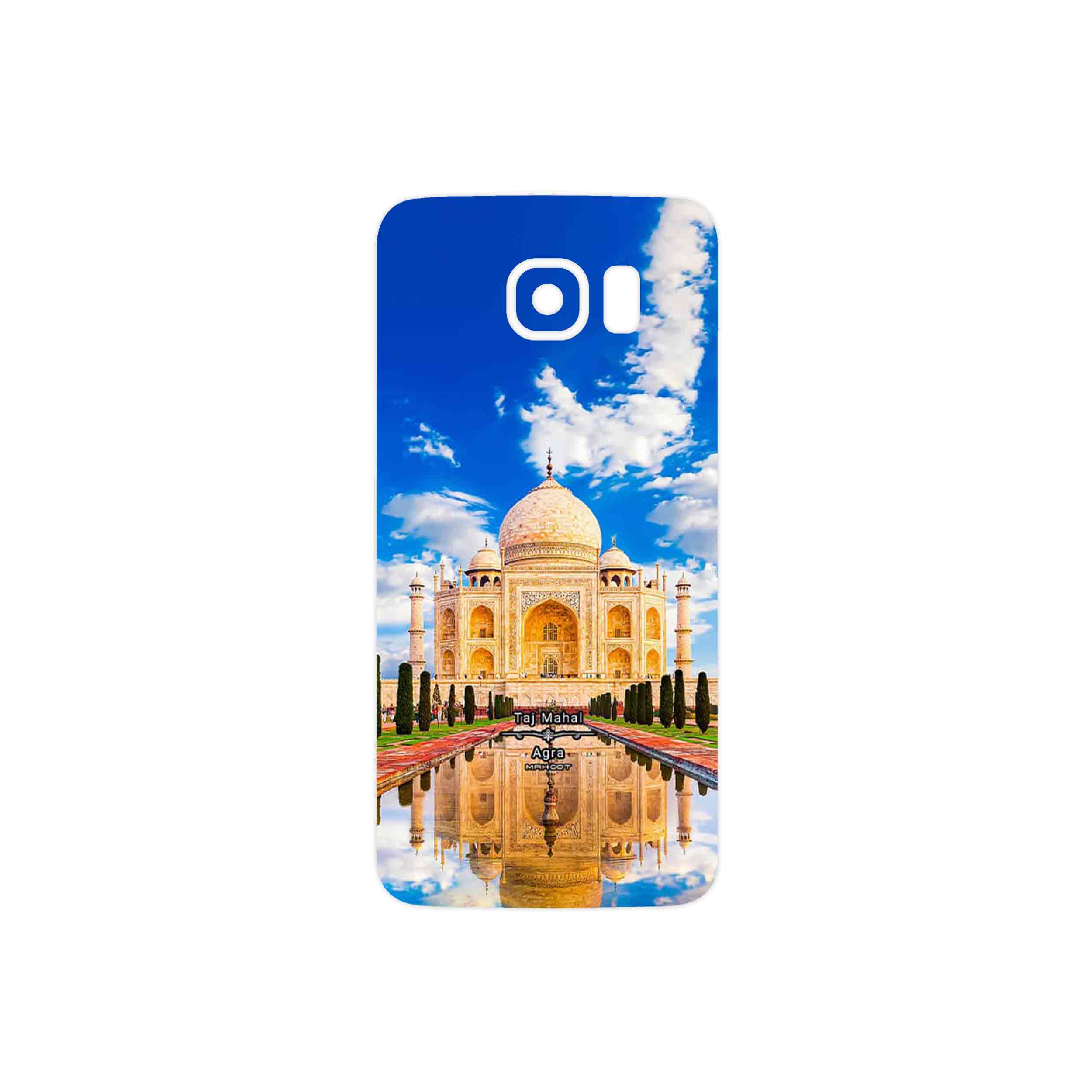 برچسب پوششی ماهوت مدل The Taj Mahal مناسب برای گوشی موبایل سامسونگ Galaxy S6