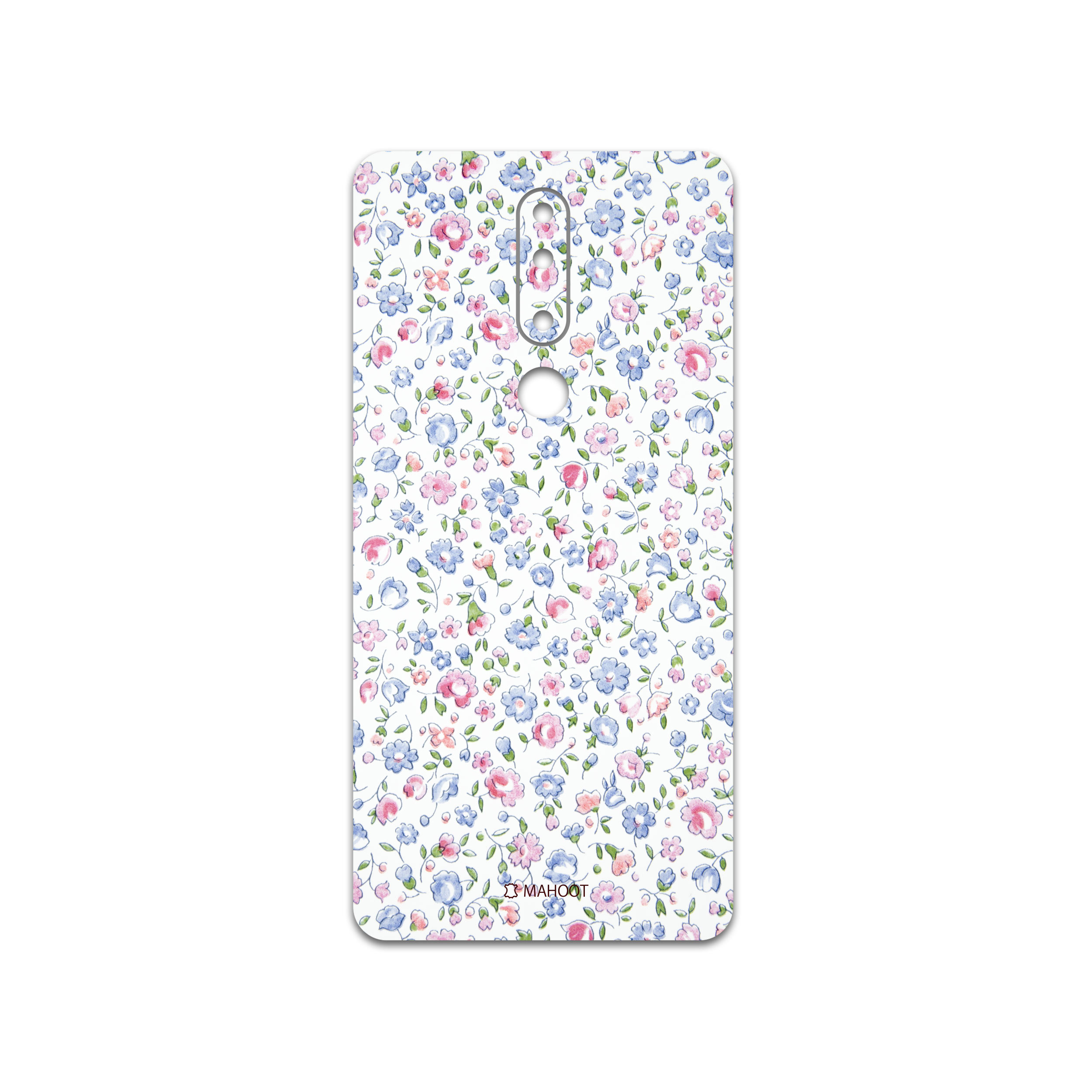 برچسب پوششی ماهوت مدل Painted-Flowers مناسب برای گوشی موبایل نوکیا 3.1 Plus