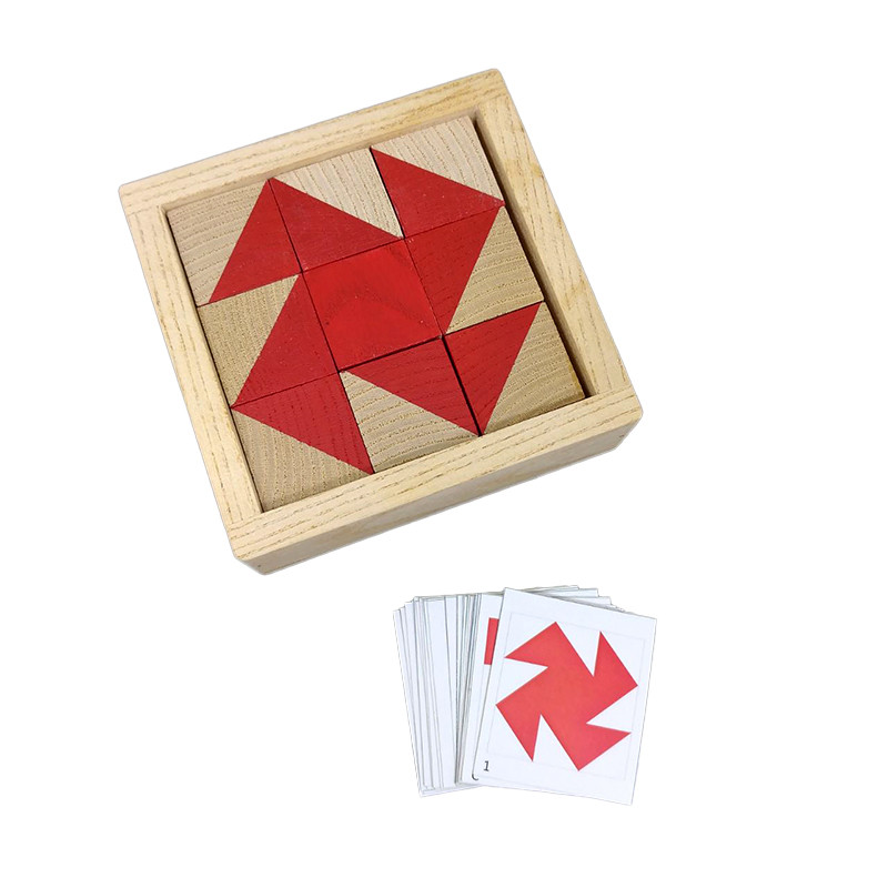 بازی فکری مدل مکعب های چوبی هوش وکسلر | چاوه