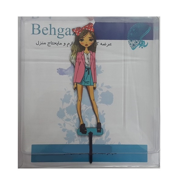 تاپر تزیین کیک به گز مدل دختر پاپیونی