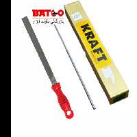 سوهان سه گوش “10 زبر و متوسط  آهن ساب (کرافت KRAFT)