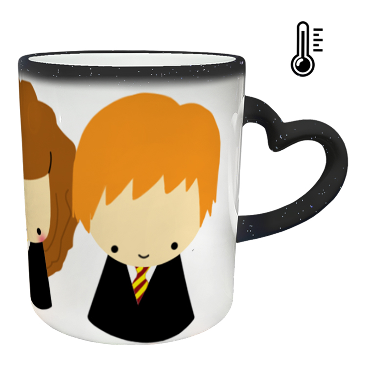 ماگ حرارتی مدل دسته قلبی اکلیلی طرح هری پاتر کد 83