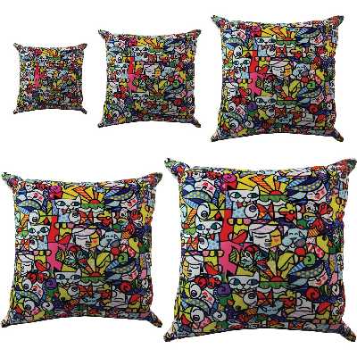 کوسن رنس کد S5-10003 مجموعه 5 عددی کوچک تا بزرگ