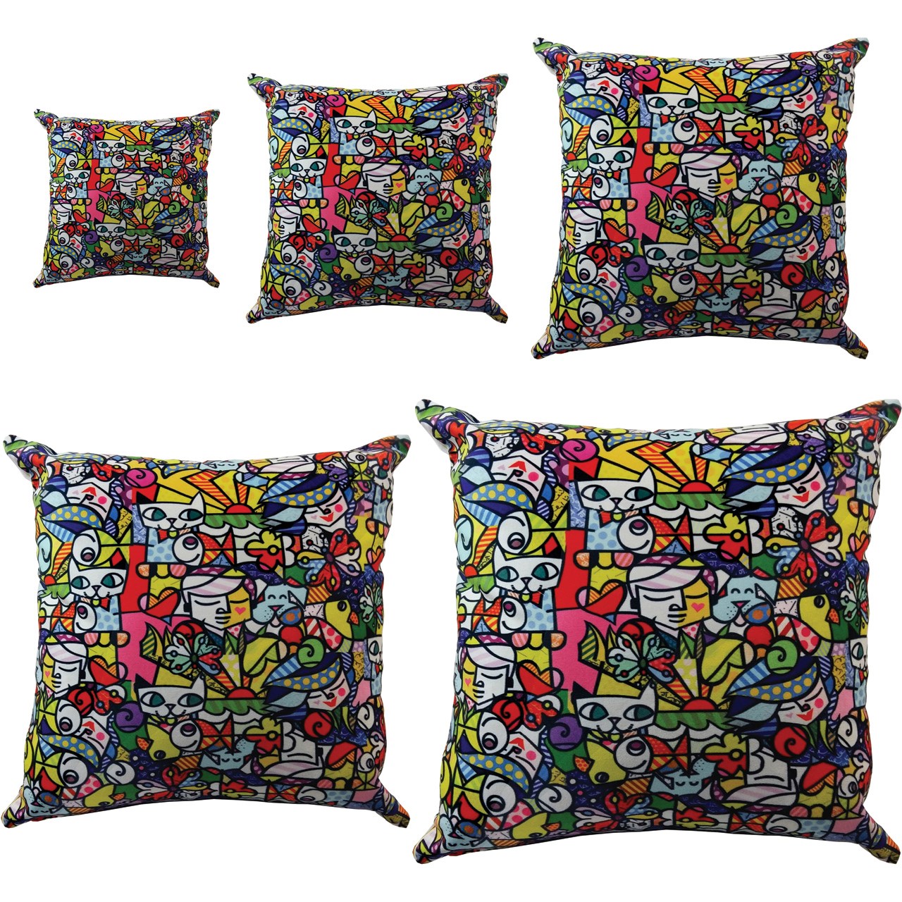 کوسن رنس کد S5-10003 مجموعه 5 عددی کوچک تا بزرگ