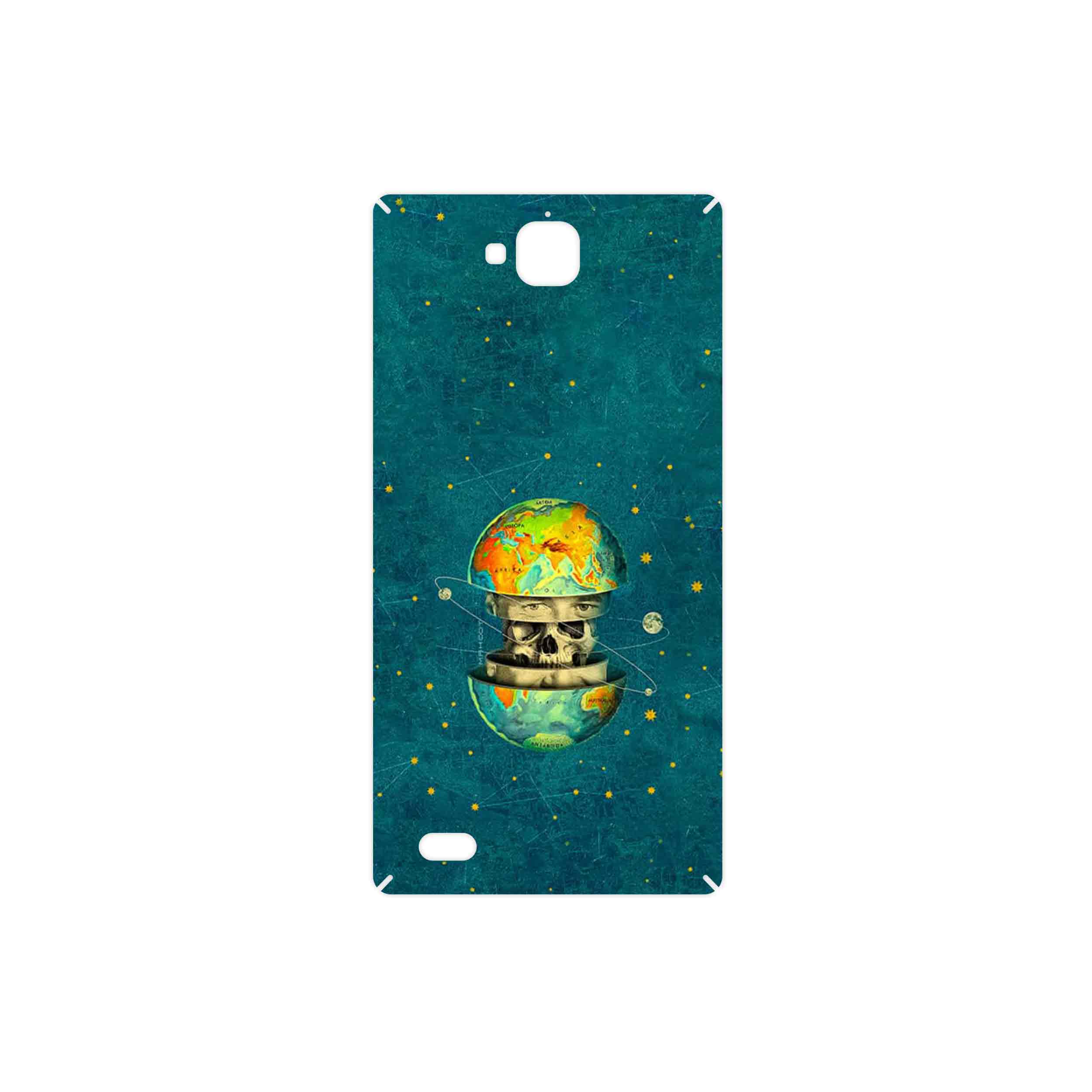 برچسب پوششی ماهوت مدل Collage of Earth Face مناسب برای گوشی موبایل آنر 3C