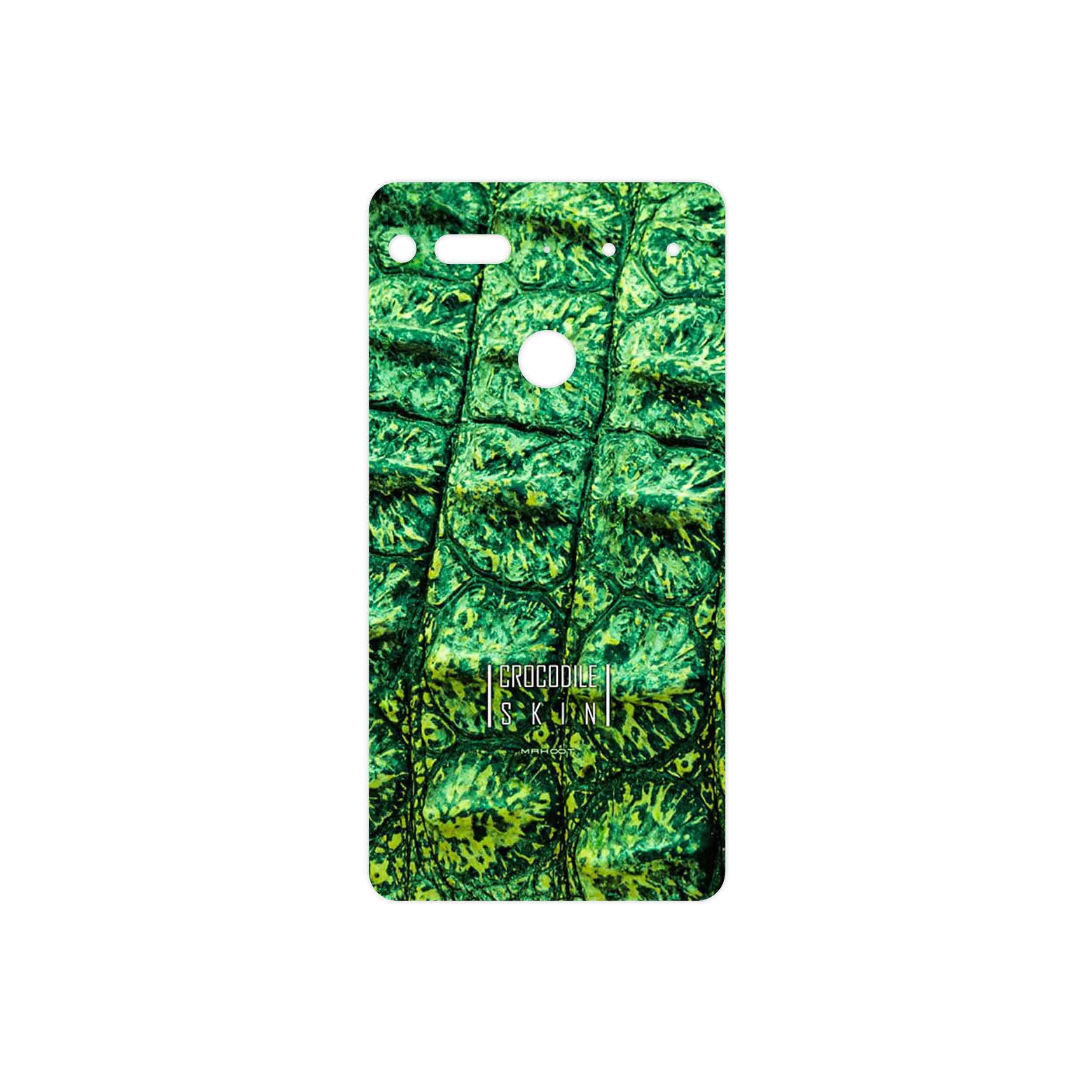 برچسب پوششی ماهوت مدل Crocodile Skin مناسب برای گوشی موبایل اسنشال PH1