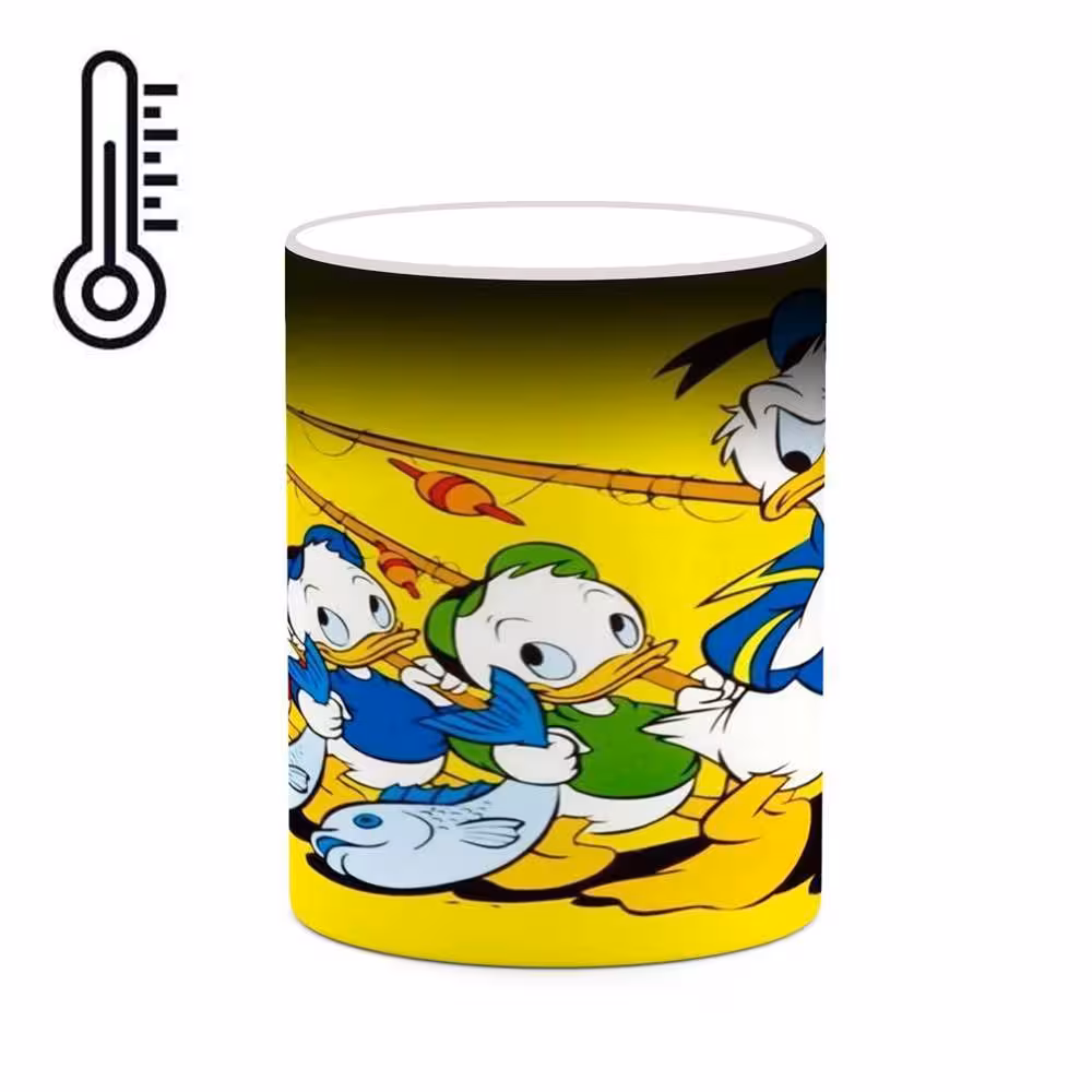 ماگ حرارتی کاکتی طرح کارتون DuckTales مدل mgh22559