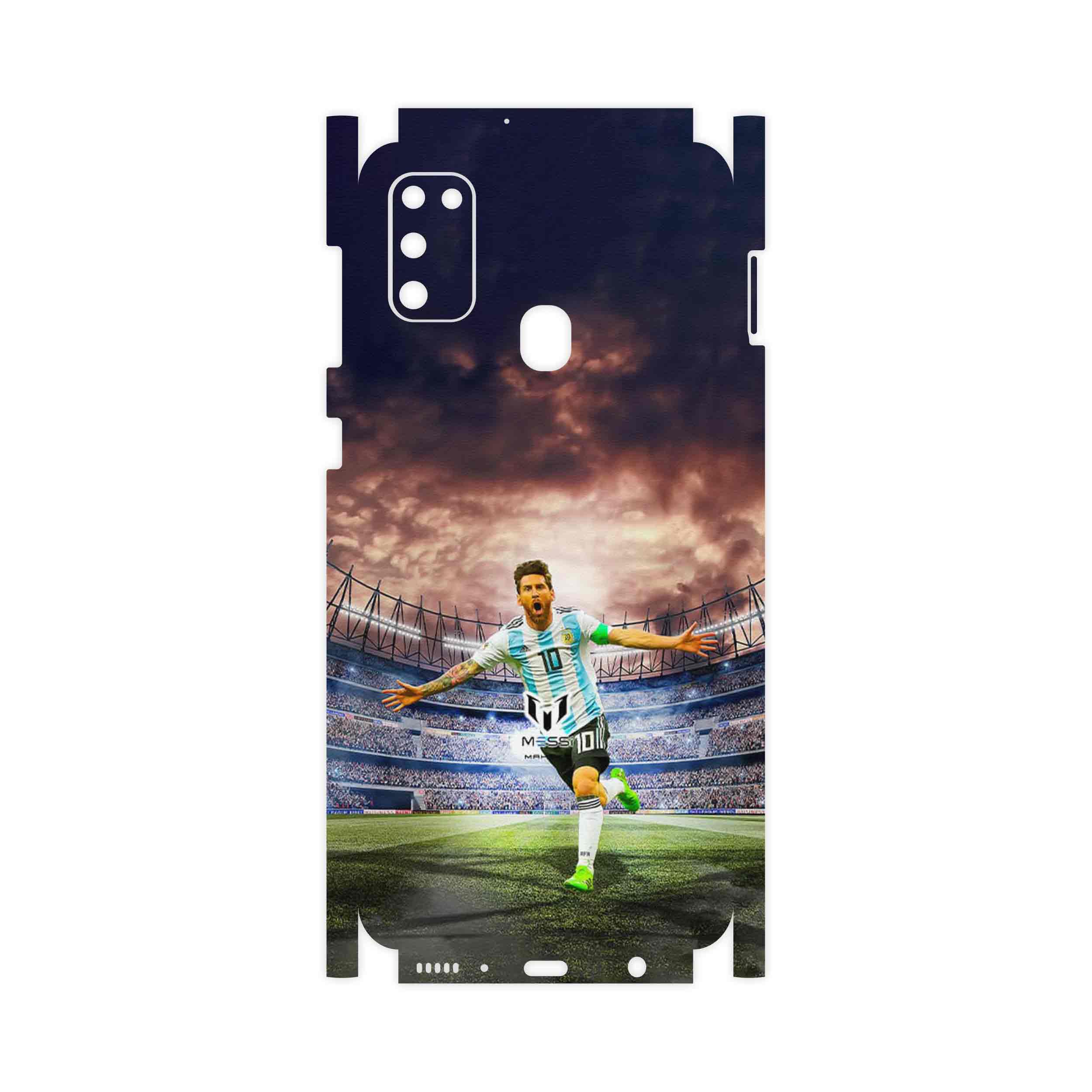 برچسب پوششی ماهوت مدل Lionel Messi 2-FullSkin مناسب برای گوشی موبایل سامسونگ Galaxy M21
