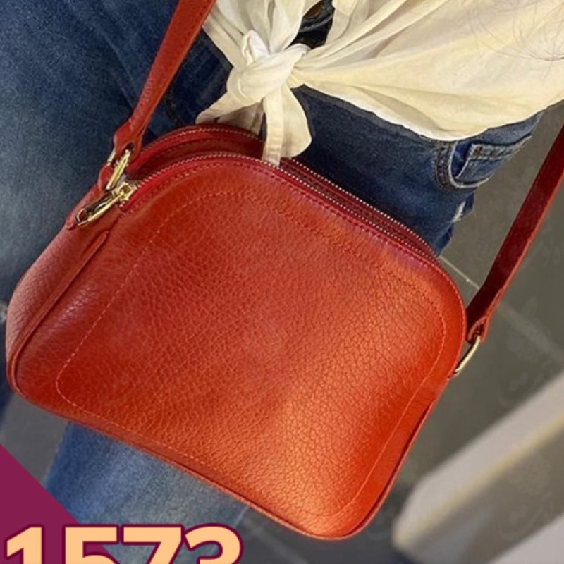 کیف دوشی چرم زنانه