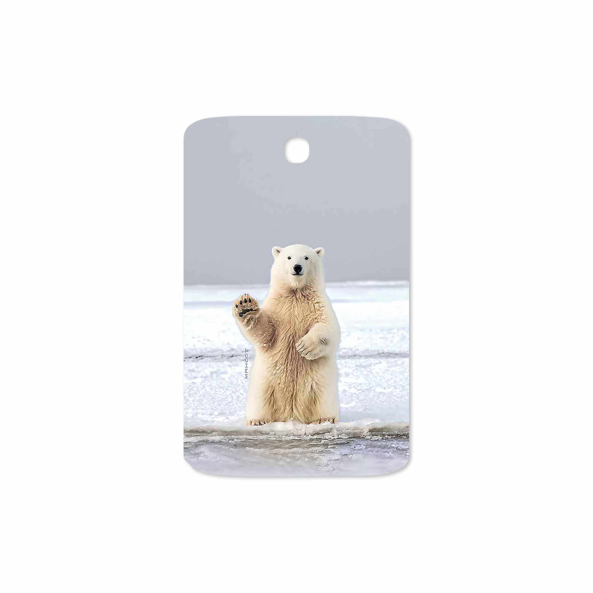 برچسب پوششی ماهوت مدل Polar bear مناسب برای تبلت سامسونگ Galaxy Note 8.0 2013 N5100