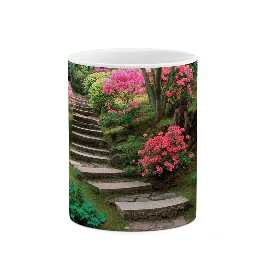 ماگ طرح گل مدل mgs12050