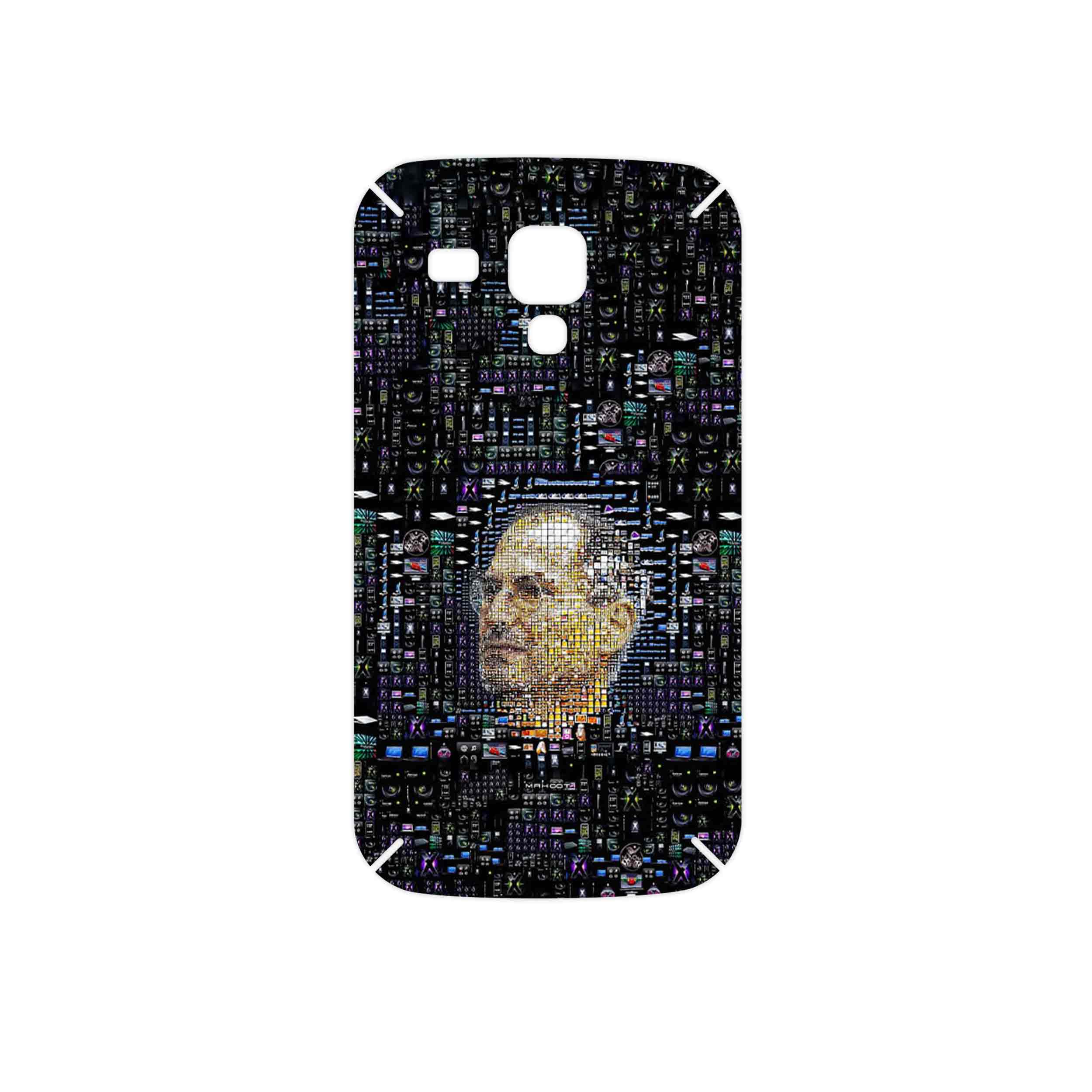 برچسب پوششی ماهوت مدل 2 Collage of Steve Jobs مناسب برای گوشی موبایل سامسونگ Galaxy S Duos GT S7562