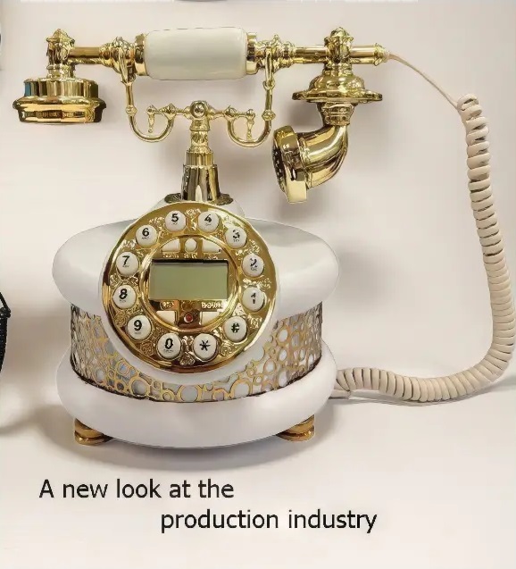 تلفن رومیزی آرتمیس کد 1030 white سفید