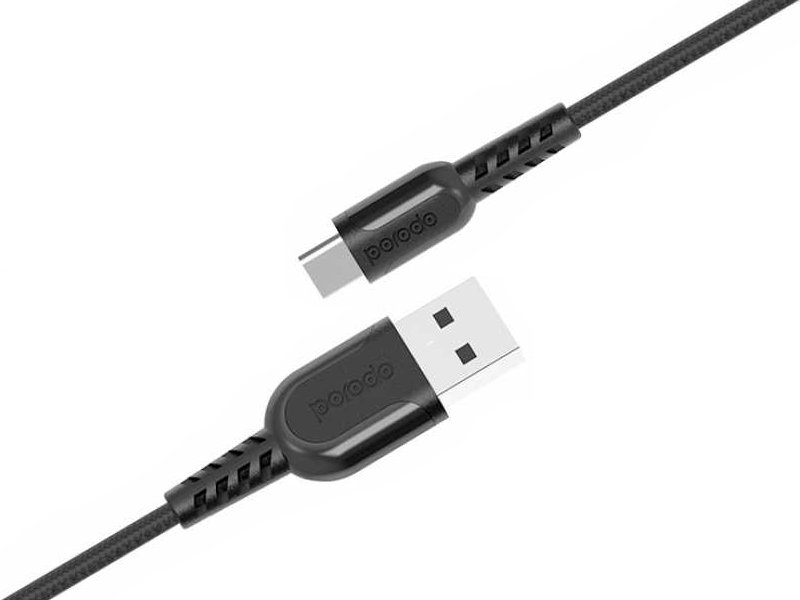 کابل تایپ سی پرودو مدل PD-CMETRP24 به طول 2.4 متر