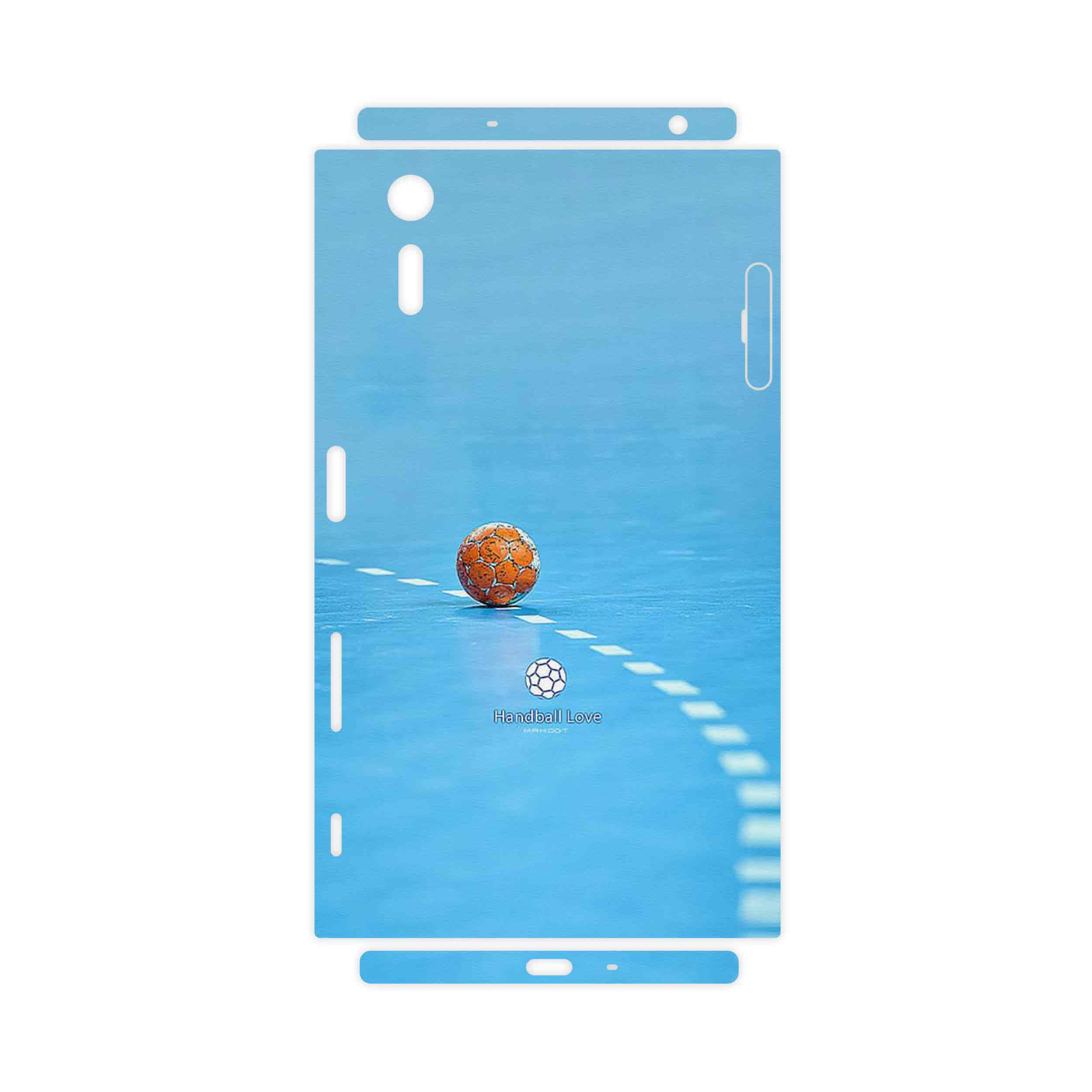 برچسب پوششی ماهوت مدل Handball-FullSkin مناسب برای گوشی موبایل سونی Xperia XZ