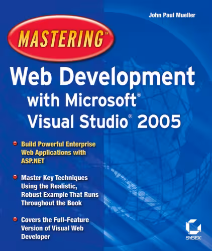 خرید و دانلود نسخه کامل کتاب Mastering Web Development with Microsoft Visual Studio 2005