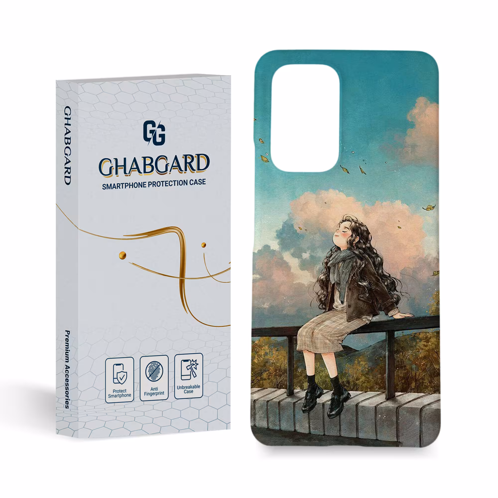 کاور قاب گارد مدل دخترانه مناسب برای گوشی موبایل سامسونگ Galaxy a53  