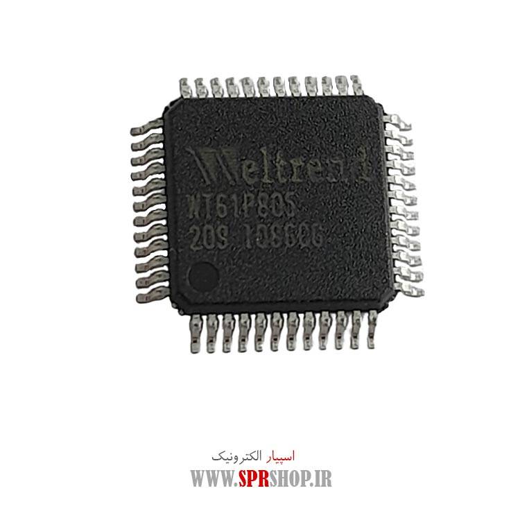 آی سی WT61P805 QFP-48 ORG پروگرام شده