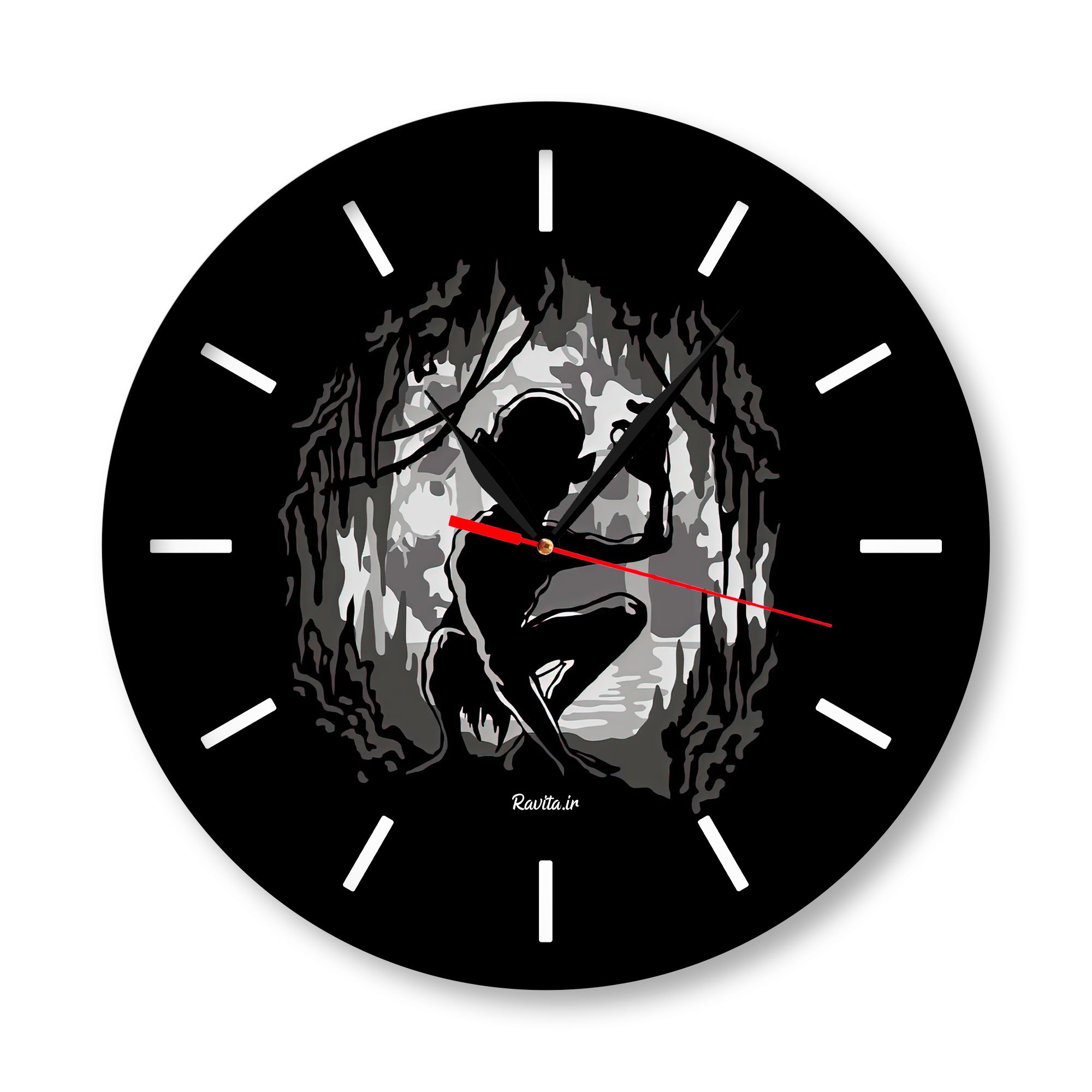 ساعت‌ دیواری راویتا طرح ارباب حلقه‌ها کد 3329