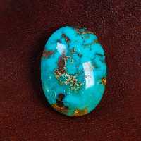 نگین فیروزه شجری کد 13824 - جواهری مشاهیر