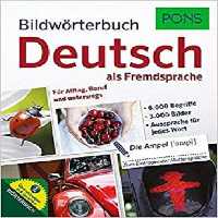 PONS Bildworterbuch Deutsch als Fremdsprache دیکشنری تصویری آلمانی