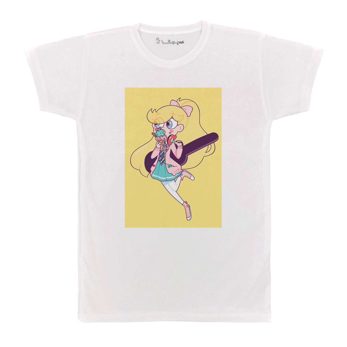 تی شرت بچگانه پرمانه طرح Star vs the Forces of Evil کد pmt.2849