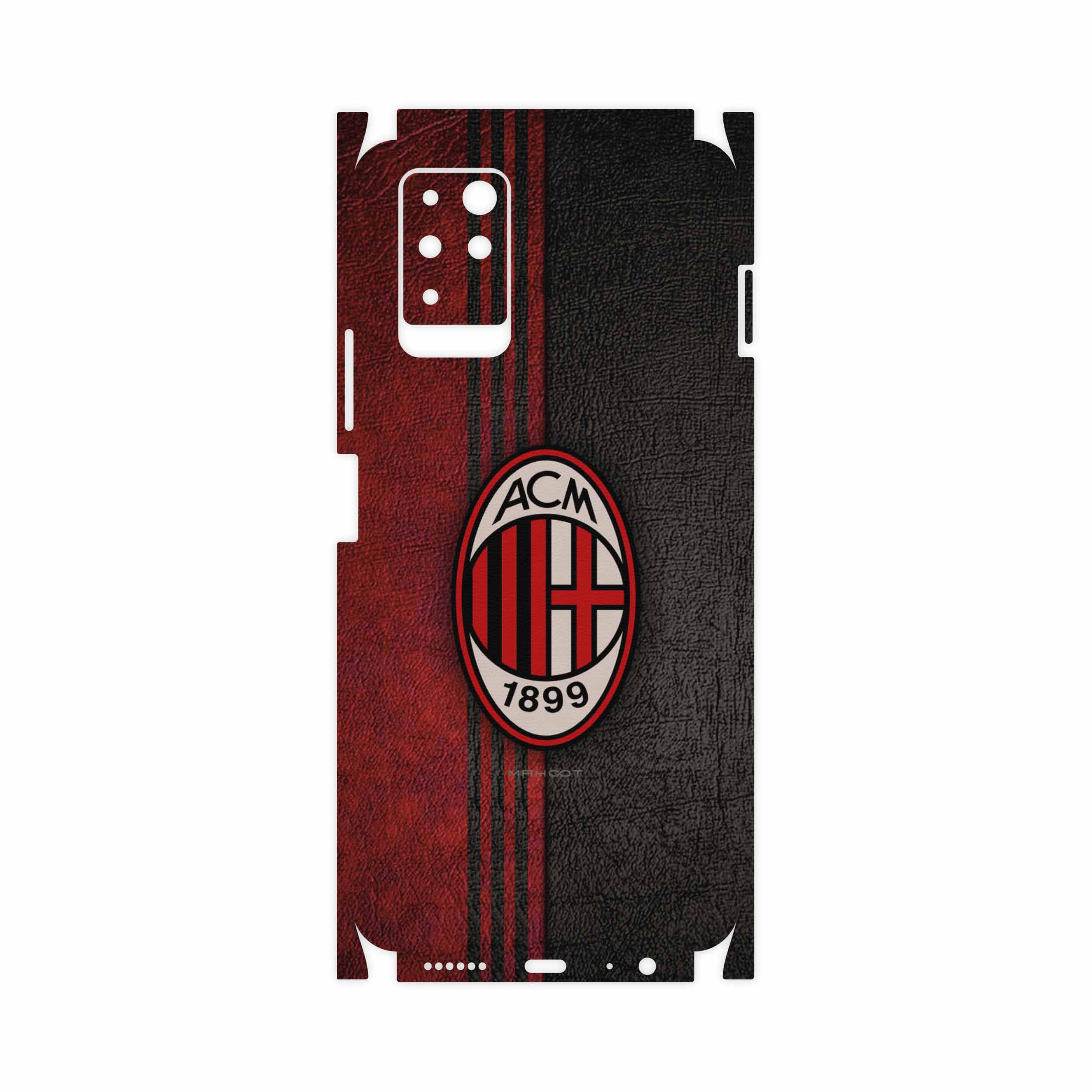 برچسب پوششی ماهوت مدل AC-Milan-FullSkin مناسب برای گوشی موبایل اینفینیکس Note 10