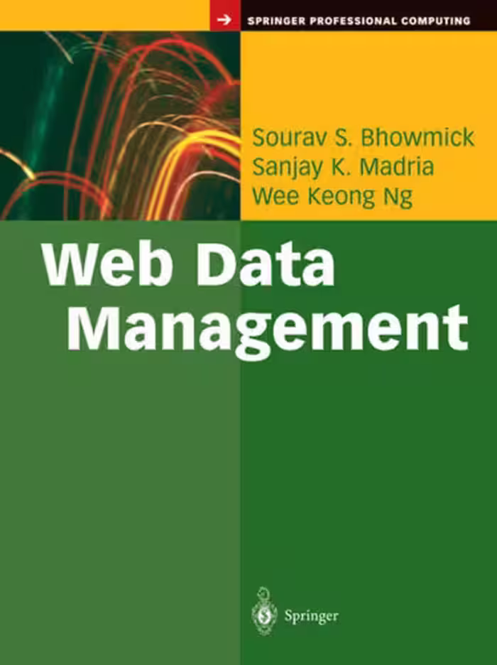 خرید و دانلود نسخه کامل کتاب Web Data Management