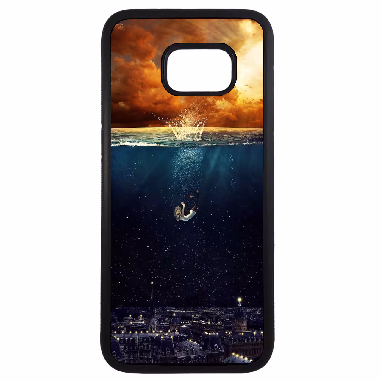 کاور طرح نقاشی کد 11054094232 مناسب برای گوشی موبایل سامسونگ galaxy s7 edge