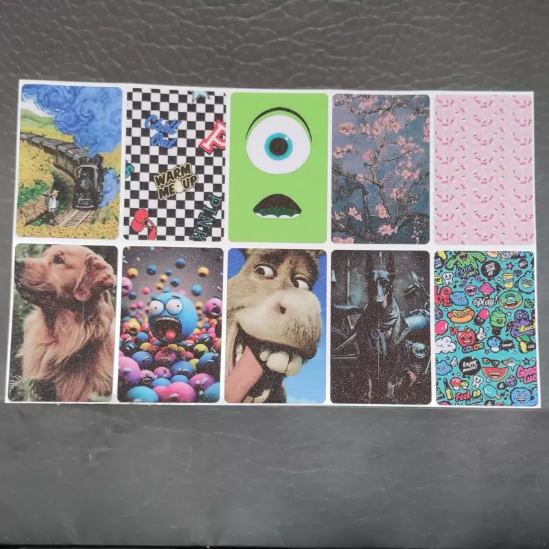 استیکر فانتزی پشت عابربانک هر عدد 20 تومان