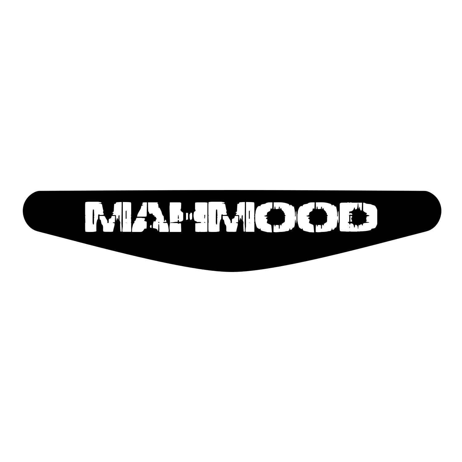 برچسب لایت بار دسته پلی استیشن 4 ونسونی طرح Mahmood