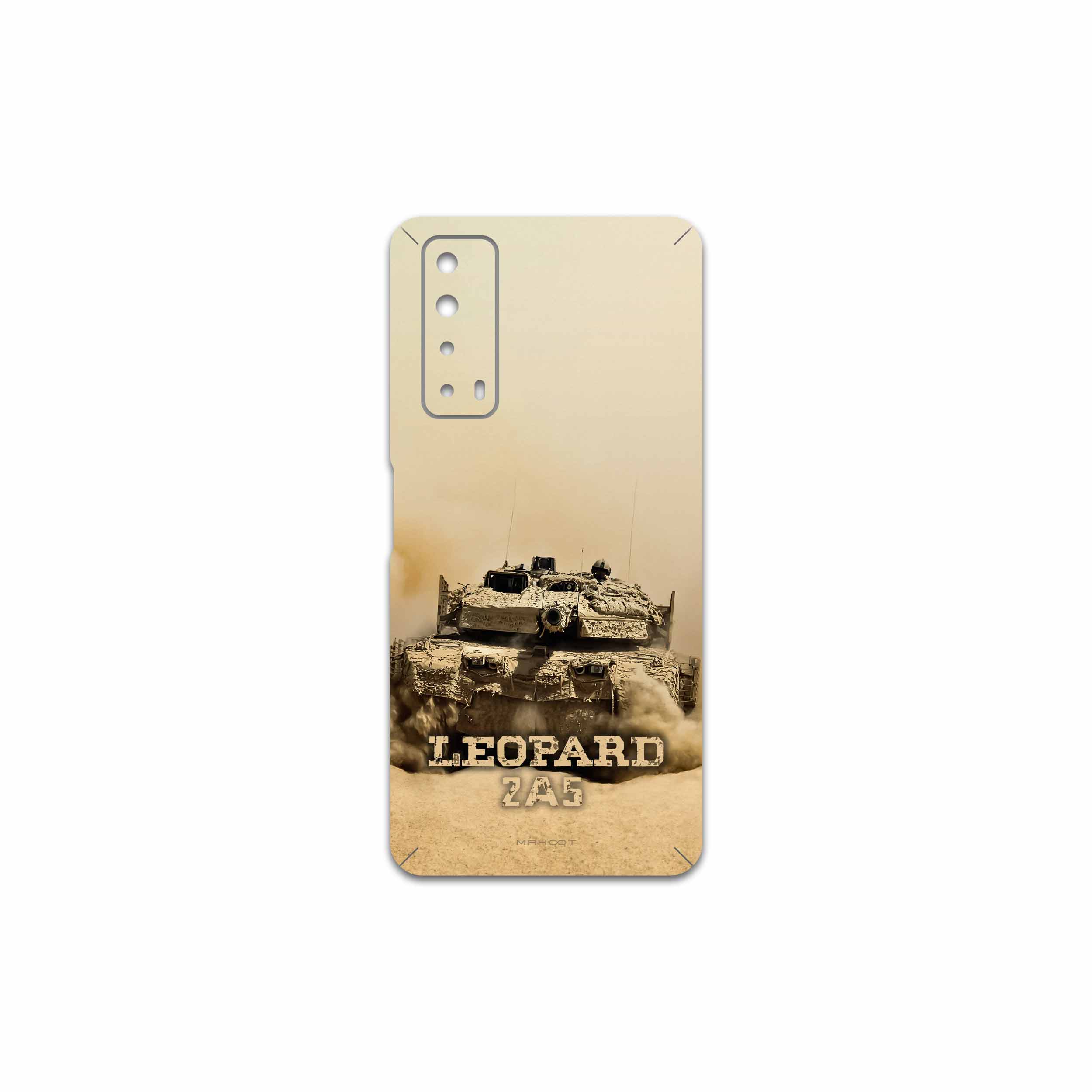 برچسب پوششی ماهوت مدل Leopard 2A5 tank مناسب برای گوشی موبایل هوآوی Y7a