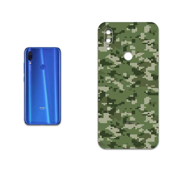 برچسب پوششی ماهوت مدل Army-Green-Pixel مناسب برای گوشی موبایل شیائومی Redmi 7
