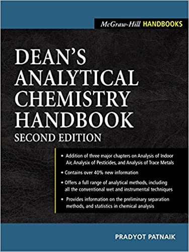  دانلود کتاب Dean'S Analytical Chemistry Handbook, 2nd ed, 2004 - دانلود کتاب های دانشگاهی