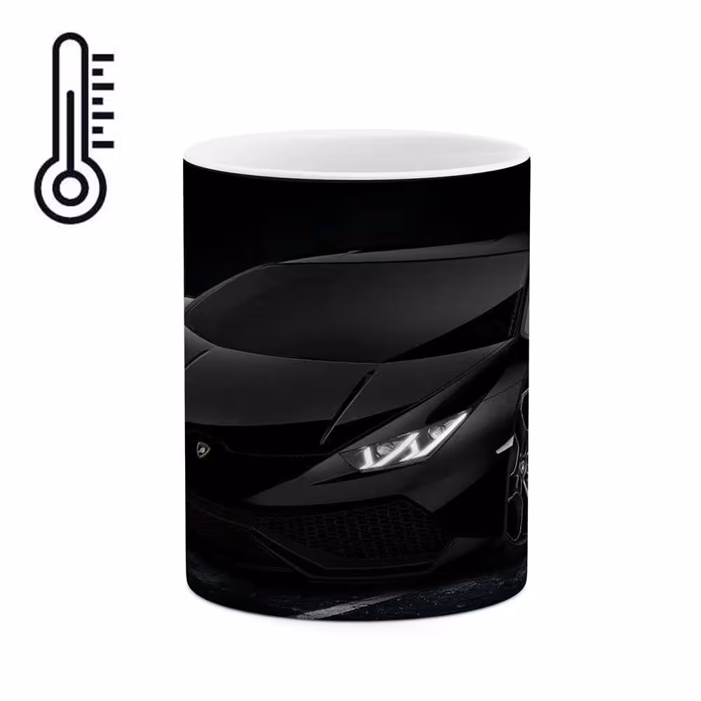 ماگ حرارتی طرح ماشین lamborghini huracan مدل mgph15563