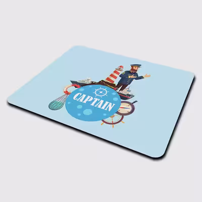 ماوس پد طرح کاپیتان کد P100149