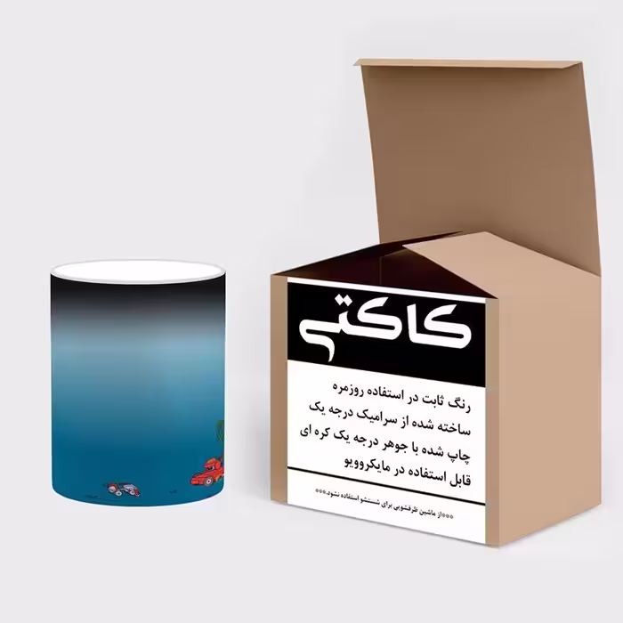 ماگ حرارتی کاکتی طرح کارتون سیمپسون مدل mgh23770