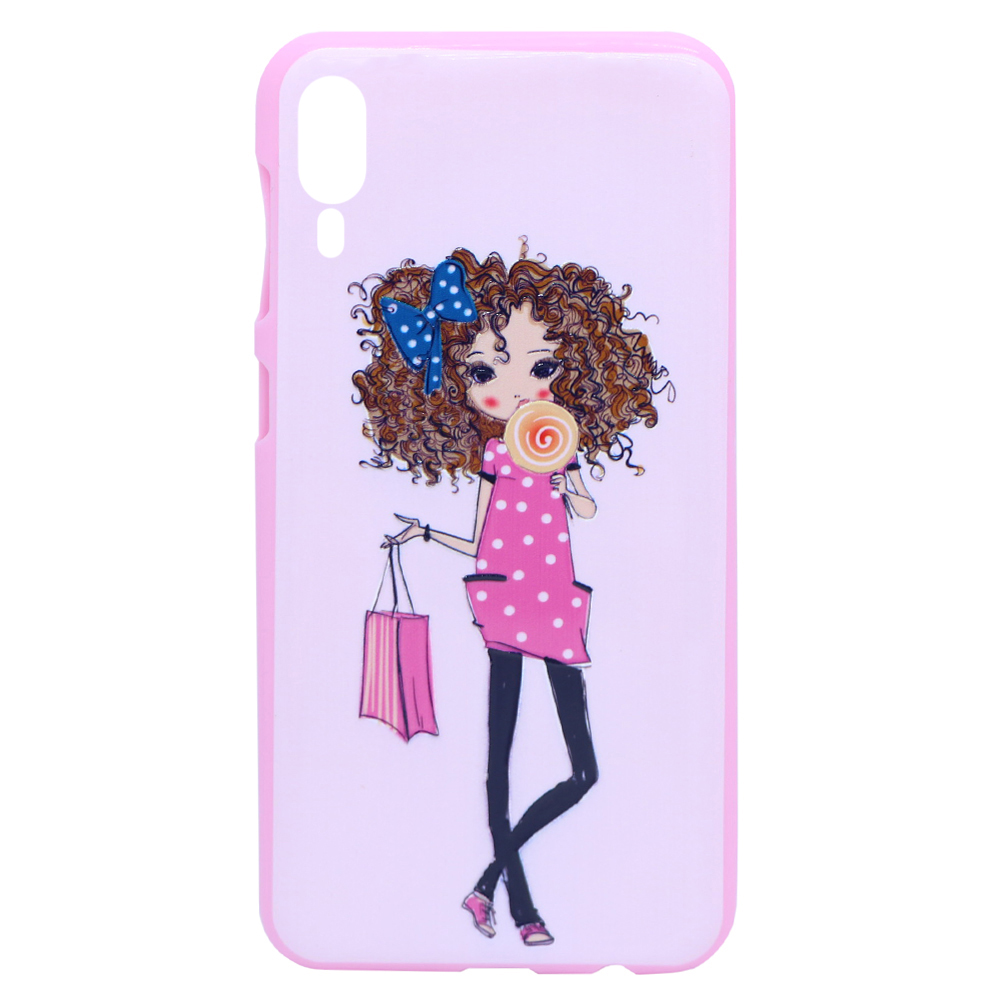 کاور طرح Curly hair مدل NKK-01 مناسب برای گوشی موبایل سامسونگ Galaxy A2 core