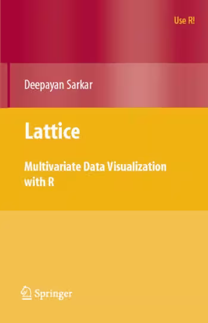 خرید و دانلود نسخه کامل کتاب Lattice: Multivariate Data Visualization with R