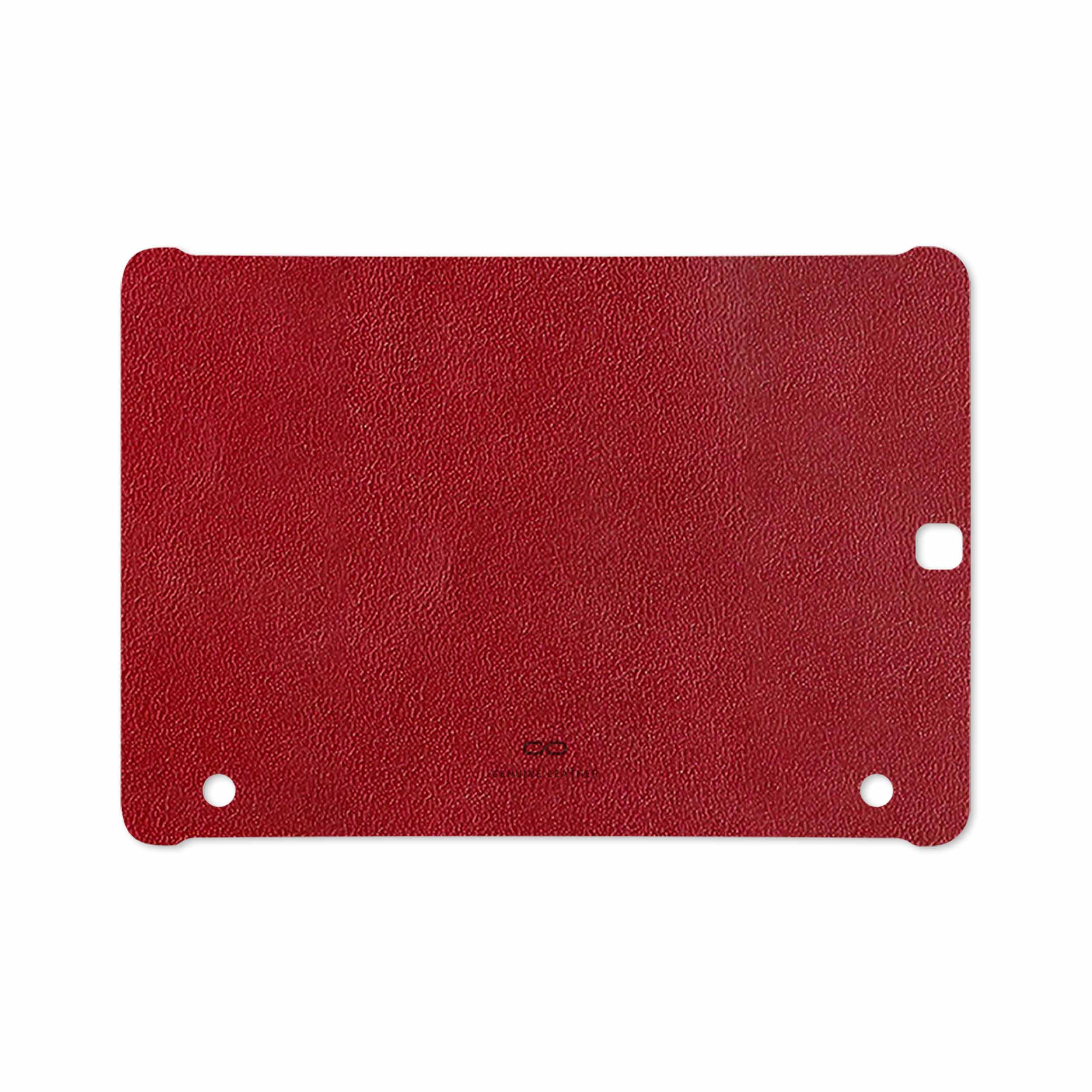 برچسب پوششی ماهوت مدل Red-Leather مناسب برای تبلت سامسونگ Galaxy Tab S2 9.7 2016 T813N