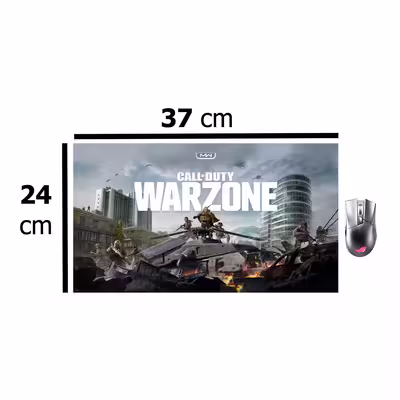 ماوس پد مخصوص بازی مدل COD Warzone