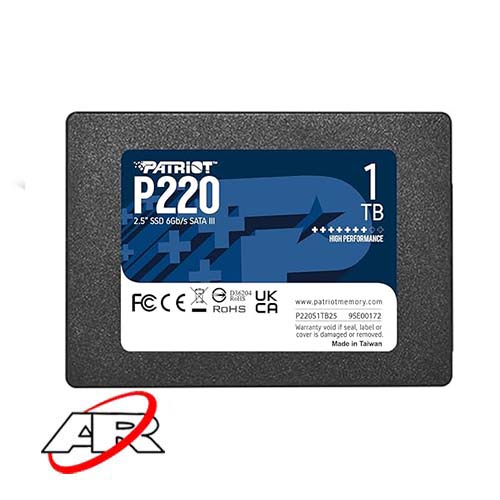 حافظه اس اس دی پاتریوت 1 ترابایت مدل P220
