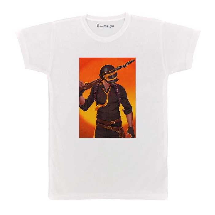 تی شرت بچگانه پرمانه طرح PUBG کد pmt.2815