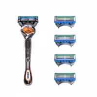 خود تراش ژیلت مدل fusion 5 proglide به همراه یدک مدل fusion 5 proglide بسته 4 عددی