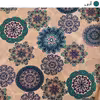 ملحفه تشک مهمان سندس مدل خورشیدی کد F02 سایز 195x100 سانتی متر