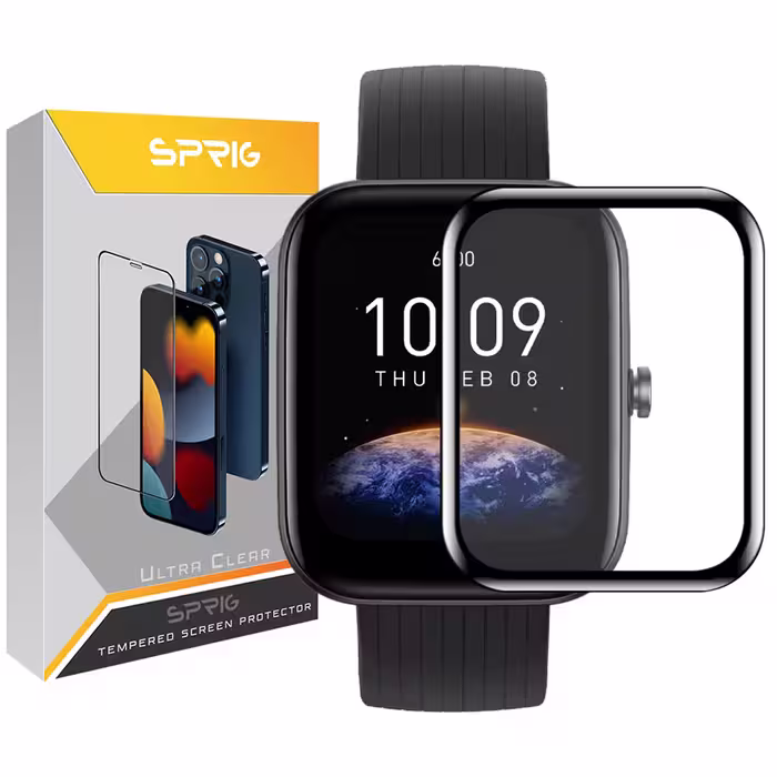 محافظ صفحه نمایش نانو اسپریگ مدل SPG مناسب برای ساعت هوشمند امیزفیت Bip 3 Bip 3 Pro