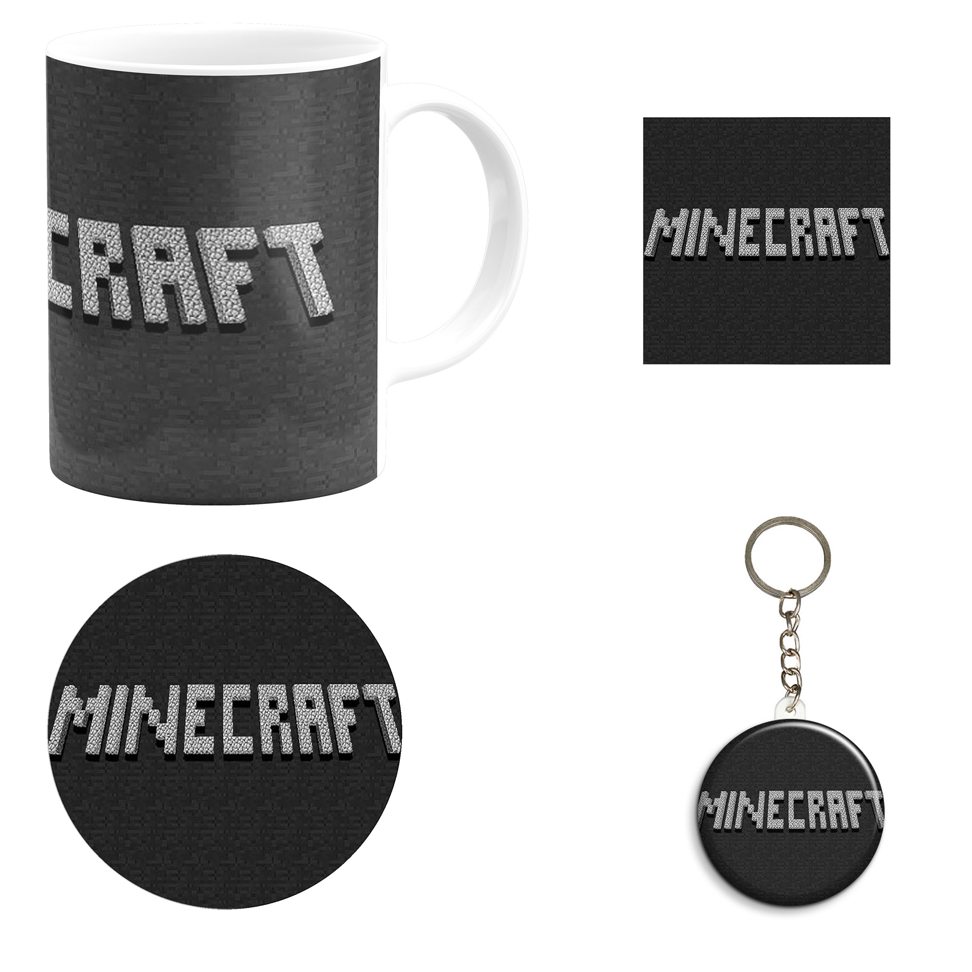 ست هدیه ماگ مدل ماینکرافت طرح Minecraft کد M17